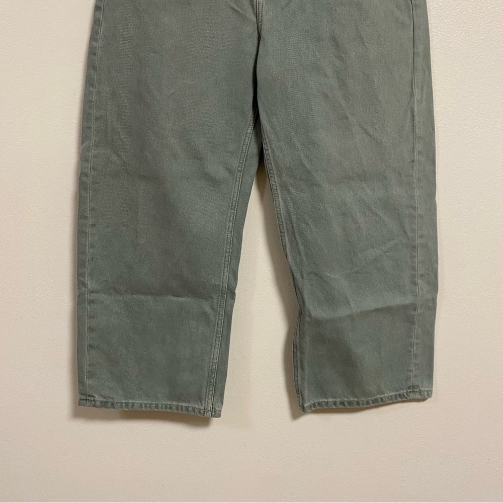 Free People Jeans Women Size 8/29 Green We the free Deep Trance Boyfriend Jeans - Picture 4 of 15